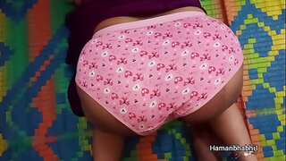 Indian desi gorgeous youthful bhabhi nailed firm by her husband.