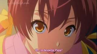 Stepdad fucks his daughter and his wife