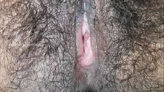 Indian Desi Cute Girl Masturbating, Fingering, Gets Orgasm With Her Tight Hairy Pussy Before Boyfriend..!!!!