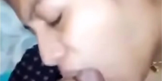D. Girlfriend is Sucking her Boyfriend Cock