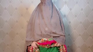Horny pathan girl with big  a cucumber inside her ass and pussy