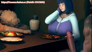 Hinata Hyuga x Raikage A hidden affair