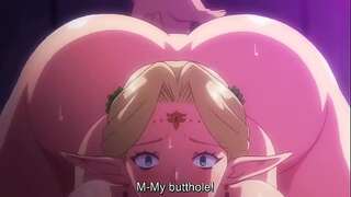 Elves being humped in a threesome