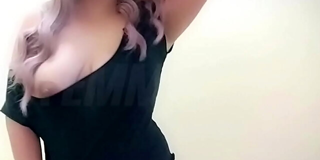 Horny Beautiful Indian Desi Teen Dancing and Teasing with her Big Boobs