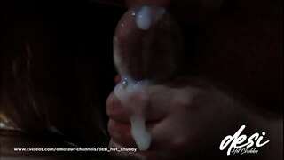 Indian desi bhabhi giving blowage to devar and taking spunk in mouth - xxx pornography MMS scandal