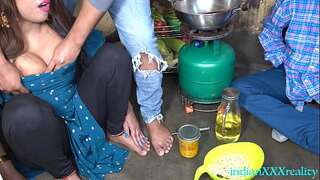 XXX Indian step SISTER Kitchen XXX in hindi Kitchen Sex XXX