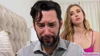 Stepdad anals stepteen until she squirts