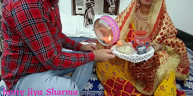 Karwa chauth special 2022 indian xxx desi husband pound her wife' hindi audio with grubby converse