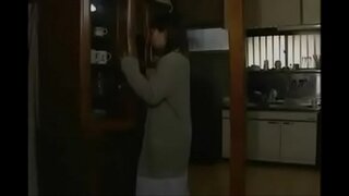 Japanese greedy wife catches her husband