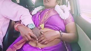 Indian van sex. beautiful tradition saree housewife with camper driver hot romance Telugu muddy talks.