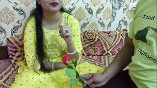 Indian Valentine special-StepBrother proposed Saara her step sis. But stash the real plan with hindi