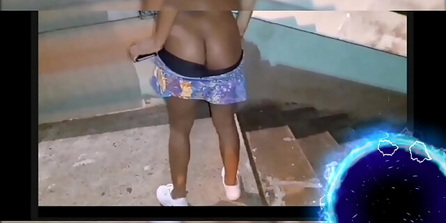 Girl ravaged the janitor