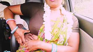 Indian beautiful aunty with engh man boning for long drive. Telugu dirty talks.