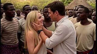 The BEST #21 Naughty (((( BLONDE )))) HOT WIFE in the AFRICAN fuck-fest village! Stretched gaped wrecked brazilian girls gangbang internal ejaculation amador gigantic pussy rectal hard massive dick [AI Generated]