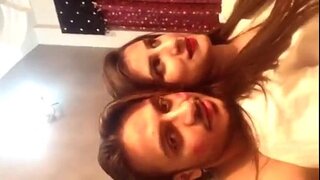 Azka damn rude nimbuzz female doing flirt with her husbands friend