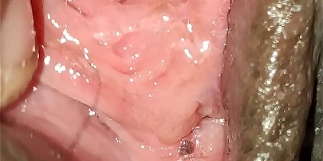 Dark Indian Wet Pussy Close up