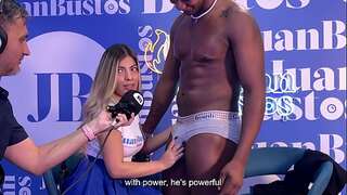 Shaira Psychosex is astonished by the BBC of her dreams on Juan Bustos Podcast