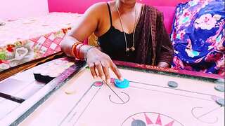 Full video. A carrom session led Bhabhi to flirt with her brother-in- grubby talks.