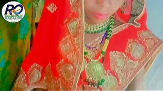 Desi village bhabhi liquidating saree and finger-tickling and having vigorous hookup