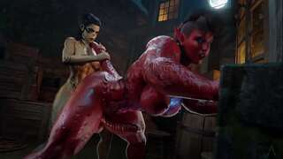 Amazonium3D - Lae'Zel and Karlach