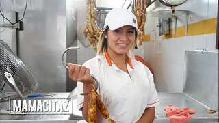 CARNEDELMERCADO - (Camila Santos, Cristian Cipriani, Logan Salamanca) - Horny Big Ass Latina Babe Gets Shared Between Two Hard Cocks