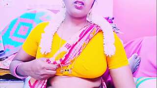 Indian saree romp old and engh. Grand step daughter and grandfather. Telugu dirty talks.