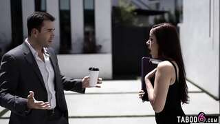 Teen Vanna Bardot does not trust the process and convinces guy on the jury