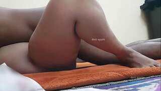 Tamil girl riding pink cigar on top of a stranger man