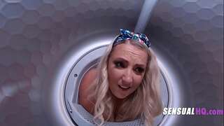 StepMom Lets Me Freeuse Her While Stuck In Dryer