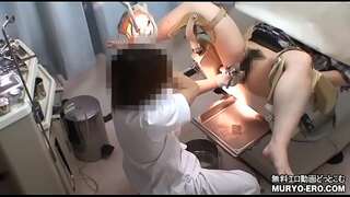 Obscenity gynecologist over-examination record # File03-Small breasts 20-year-old female college schoolgirl Hiromi