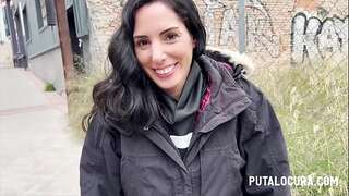 PutaLocura - Torbe catches Spanish dark-haired Linda del Sol and fucks her in the caboose