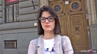 GERMAN SCOUT - Teen Sara Talk to Deep Anal Casting