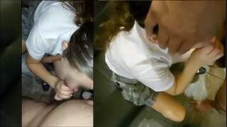 The best teenie chick schoolgirls deepthroating cocks to tutors and stepfamily, homemade, latin college girl