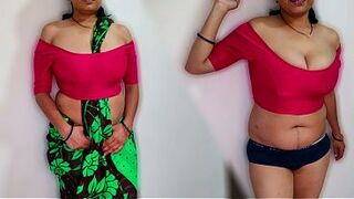 Desi big tits maid sucks saab ji's dick in the morning, afterward rails his dick, real hindi audio hump