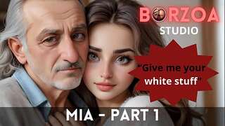 Mia - 1 - Horny old Grandpappa domesticated cherry teen youthful Turkish Girl
