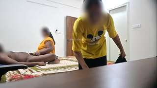 Hotel maids providing suck off and having sex privately whenever came for cleaning room