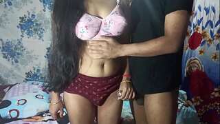 Desi Indian Big Tits and Big Ass Step Sister Hard and Rough Sex in Doggy Style by Pulling Her Long Hair
