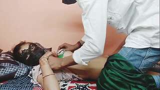 Desi newly married bhabhi fucked hard by brother in law