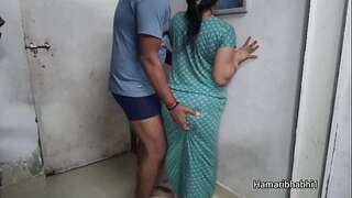 Hot indian desi bhabhi sex in jaw-dropping gown.