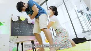 Tuition Teacher xxx teach her Lessons