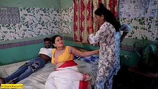 Indian Beautiful Mother-in-law Sex! Indian Family taboo lovemaking