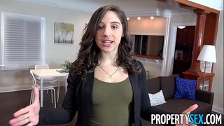 PropertySex - College college girl plows sizzling caboose real estate agent