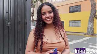 Colombian Brunette Slut Fucks Stranger From Tinder.