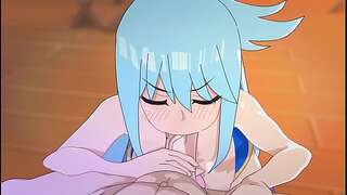 Aqua gets fucked real good