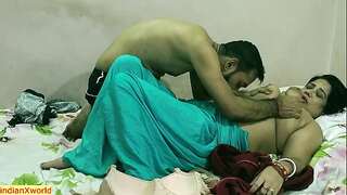 Wife caught her husband while fucking his hot bhabhi! With clear hindi audio