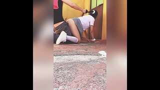 Real Quickie Fuck in the College With my Student GIRLFRIEND in Break Time! Cute Latina