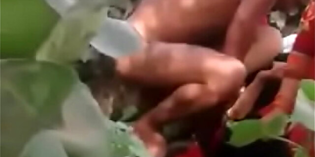 Desi 2 bhabhi threesome pulverize in village