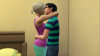 HOT Blonde Stepmom takes her nerdy sonnie purity to help him have hookup for the first time