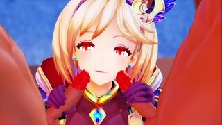 Granblue Fantasy Djeeta mmd fuck-a-thon