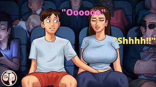 Stepsister:"Make me jizz in cinema now"